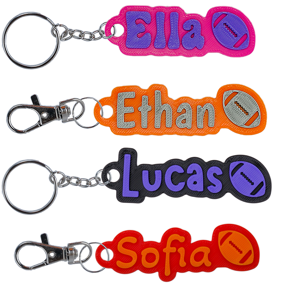 Custom Color Keychain