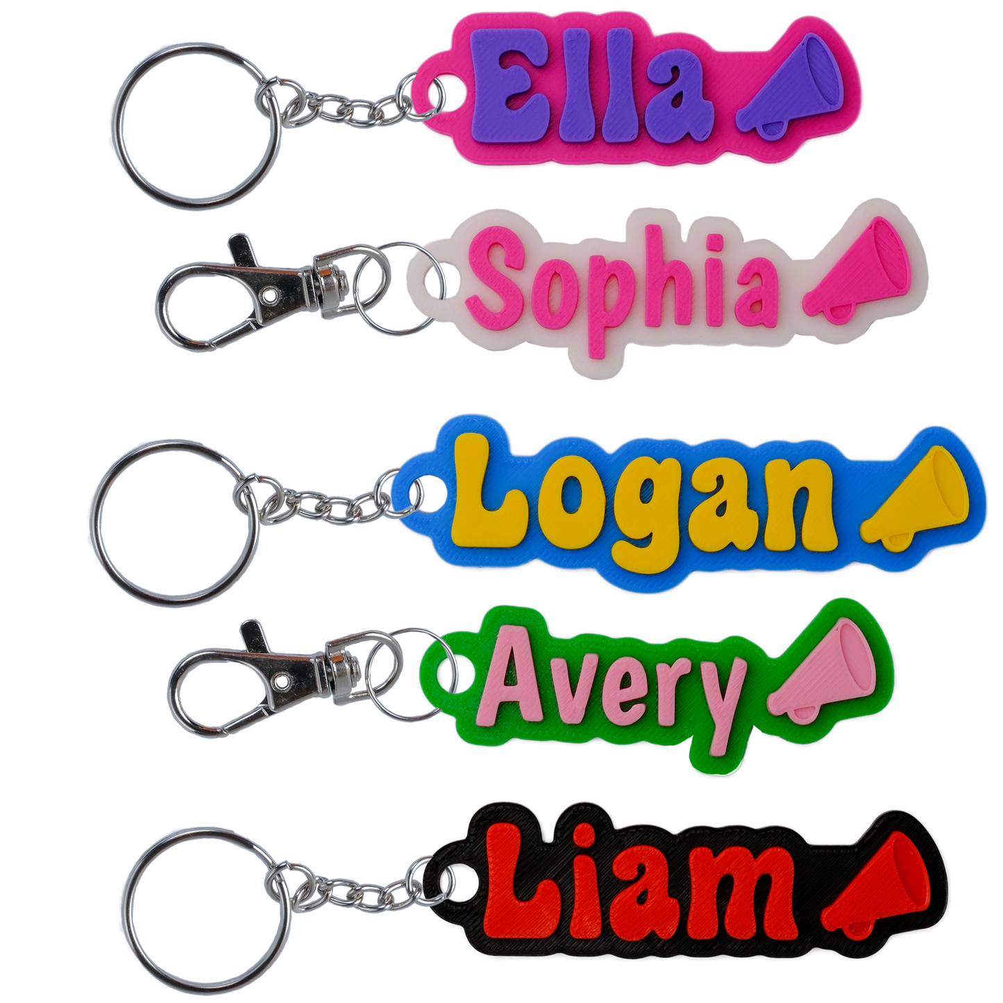 Custom Color Keychain