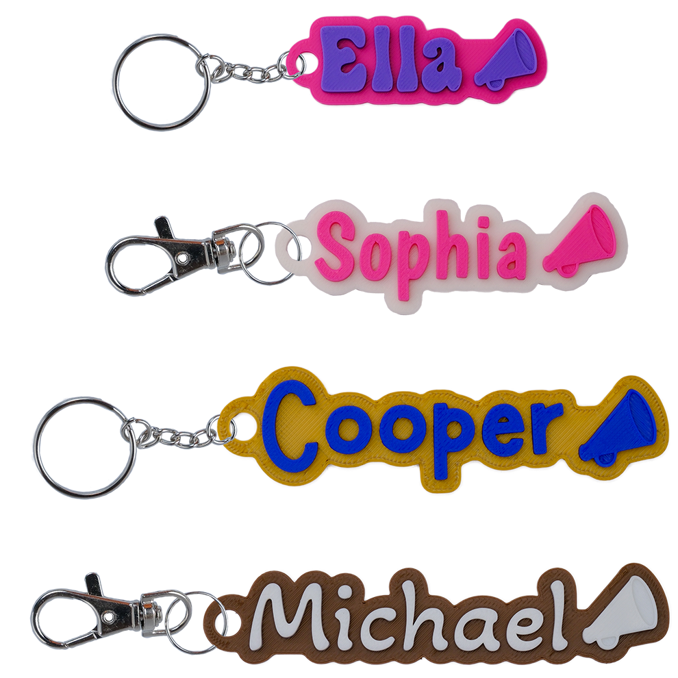 Custom Color Keychain