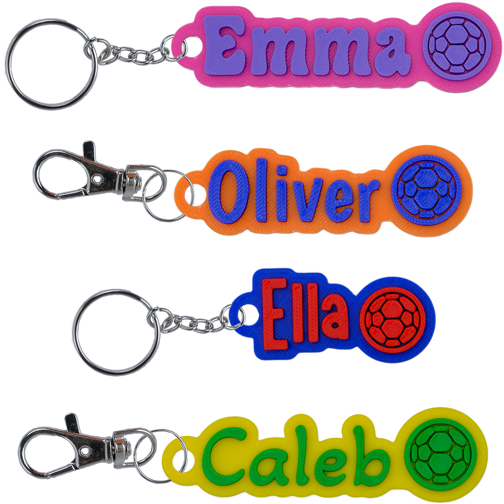 Custom Color Keychain