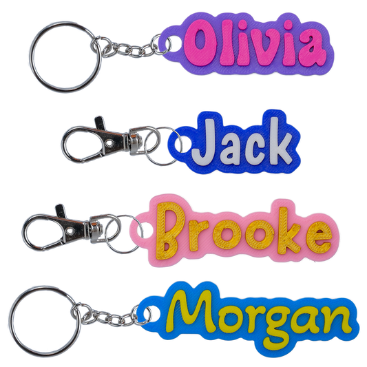 Custom Color Keychain