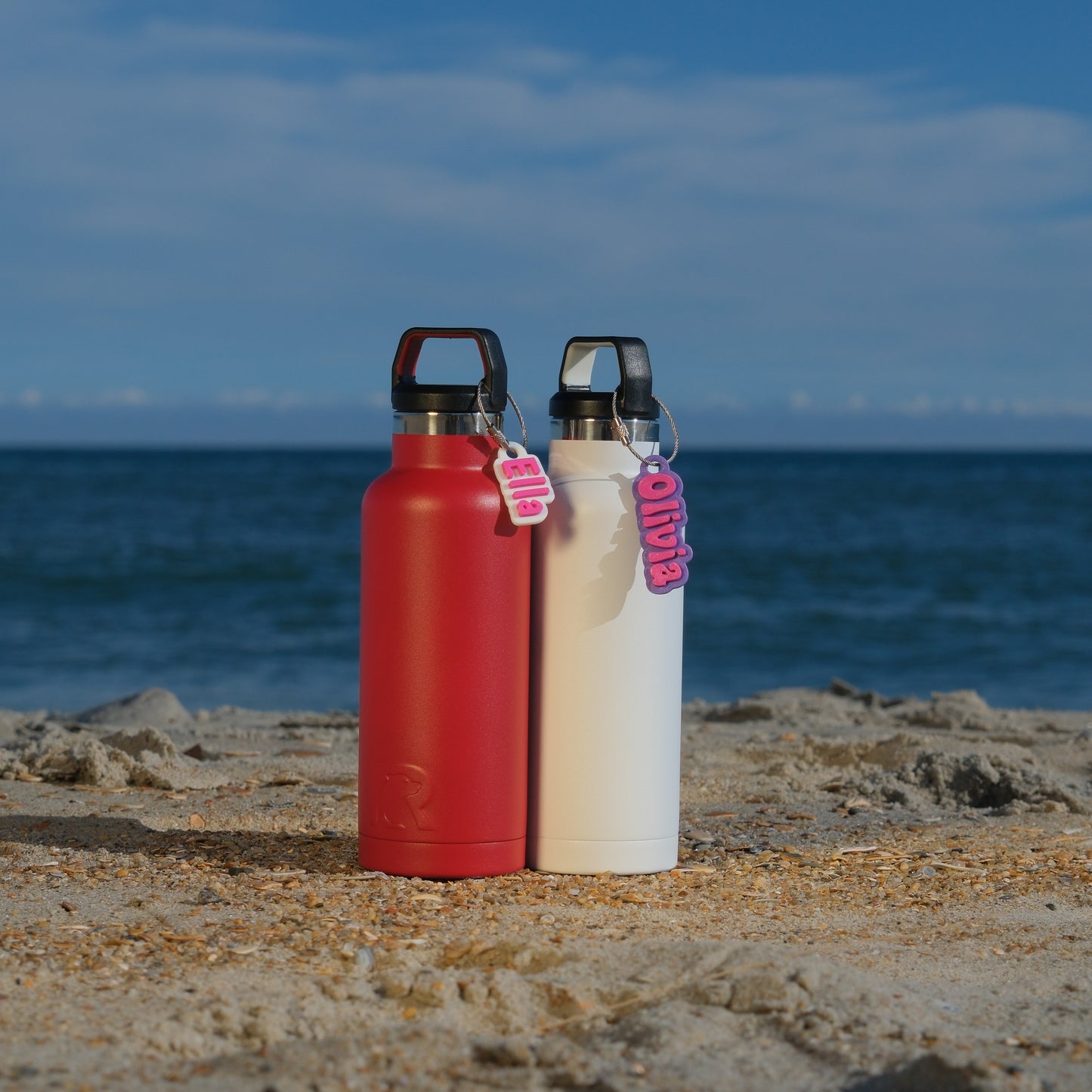 Custom Color Water Bottle Name Tag